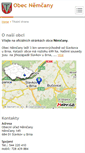 Mobile Screenshot of nemcany.cz